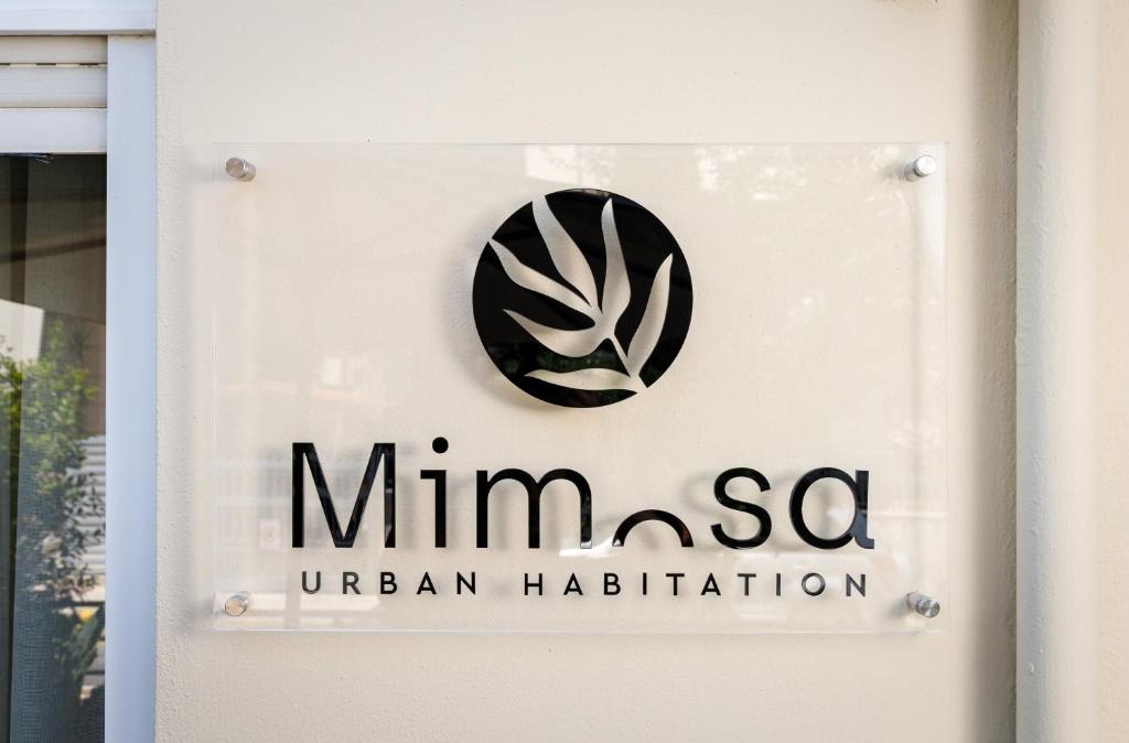 Certifikát, hodnocení, plakát nebo jiný dokument vystavený v ubytování Mimosa Urban Habitation
