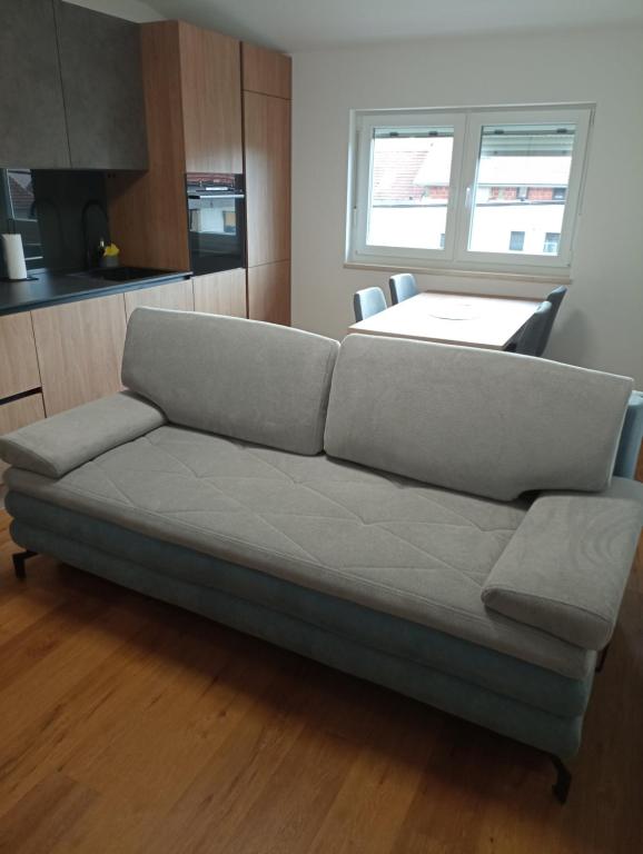 Część wypoczynkowa w obiekcie Nibela Apartments II