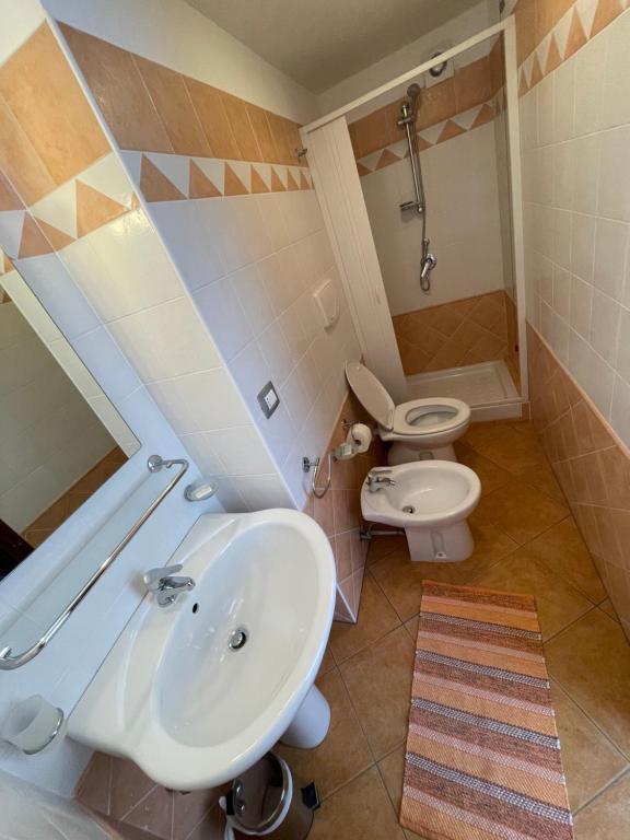 Kúpeľňa v ubytovaní B&B Antica Locanda San Ciriaco