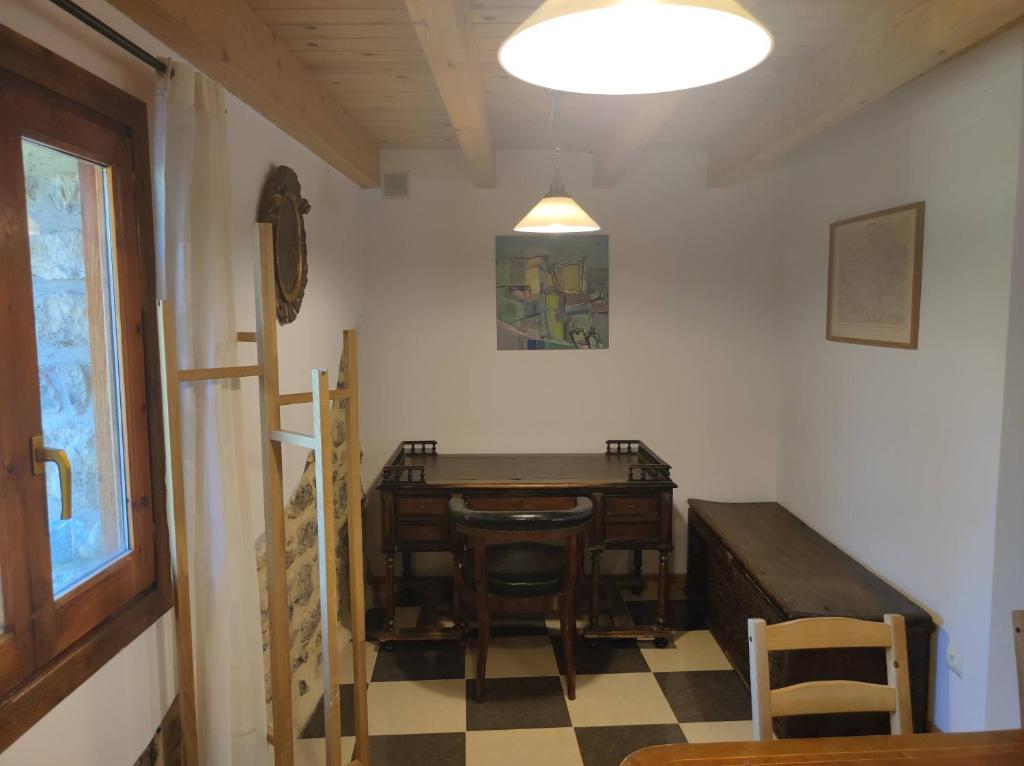 Posezení v ubytování Antigua Casa Chato - tucasaenlospirineos