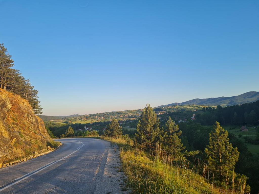 Příroda nedaleko apartmánu