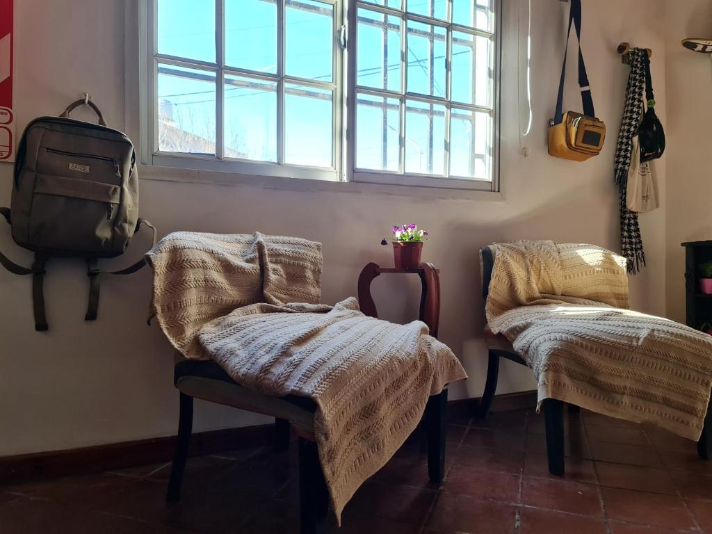Postel nebo postele na pokoji v ubytování 3260HOSTEL