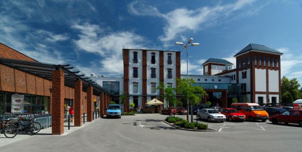 Budova, v ktorej sa hotel nachádza