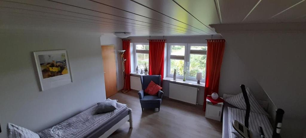 Posezení v ubytování Ferienwohnung Rita