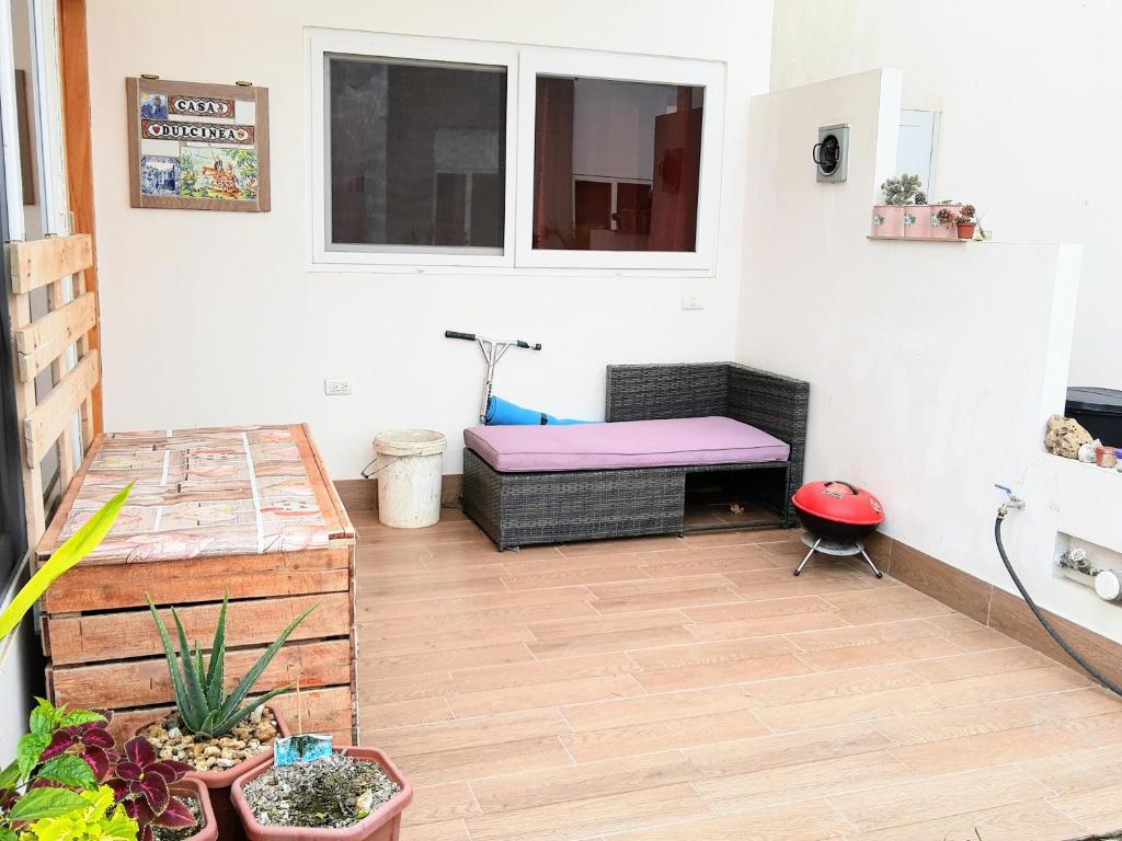 TV a/nebo společenská místnost v ubytování Dulcinea Mini House