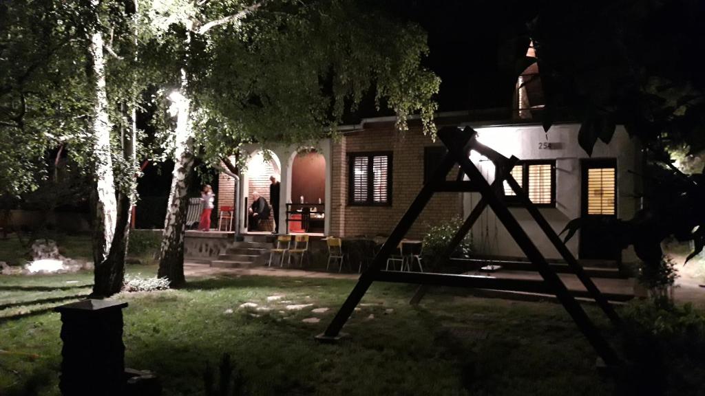 Vonkajšia záhrada v ubytovaní Iriški san