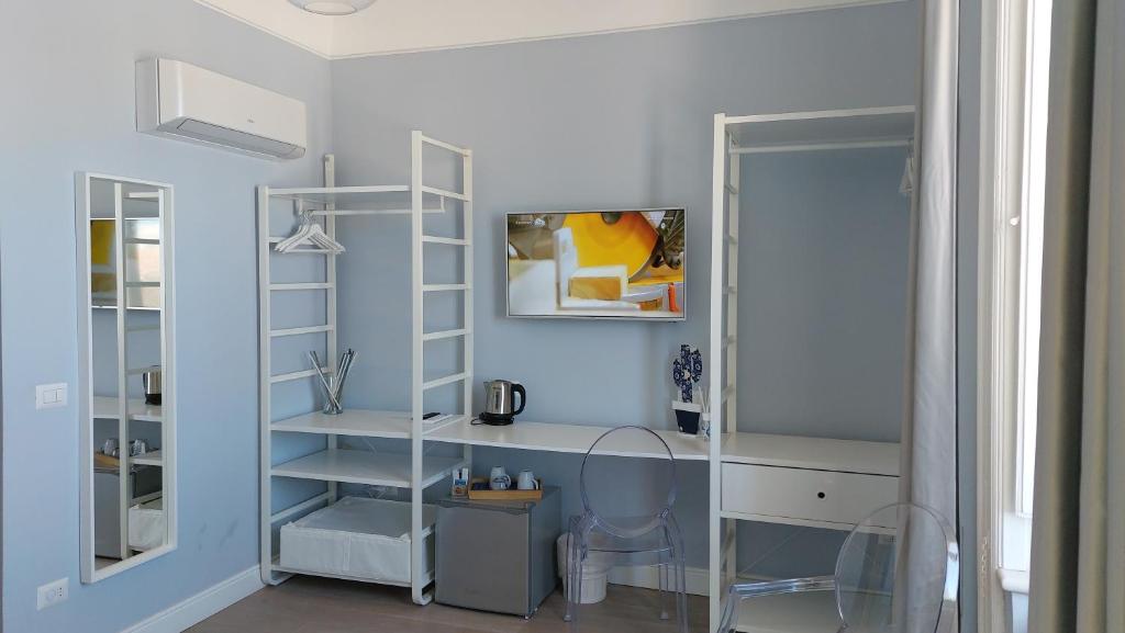 Kuchyň nebo kuchyňský kout v ubytování D-Home Ortigia