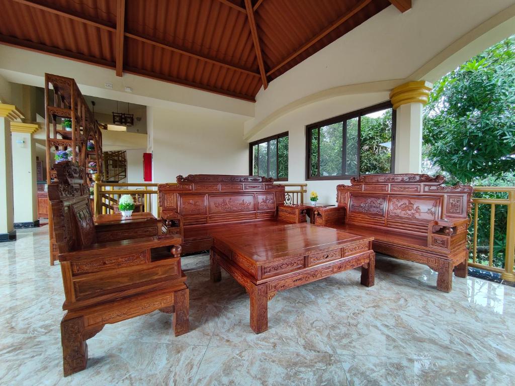 Posezení v ubytování Hotel Pacific Pearl - Playa Los Destiladeros