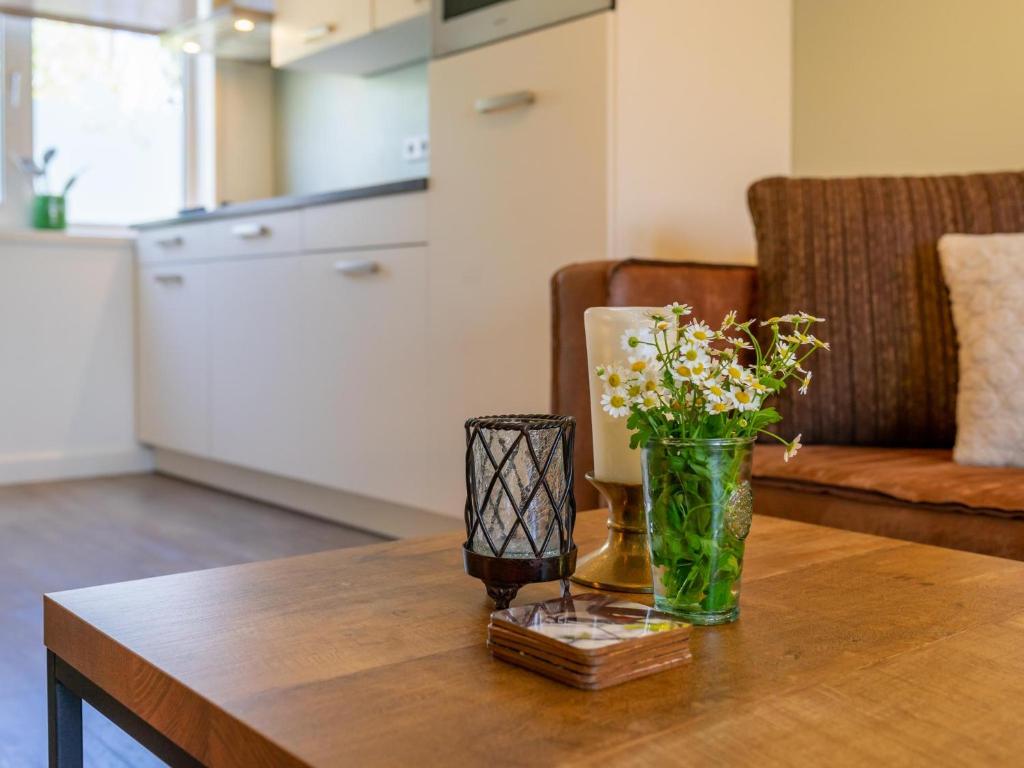 Kuchyň nebo kuchyňský kout v ubytování Tiny house Koolmees