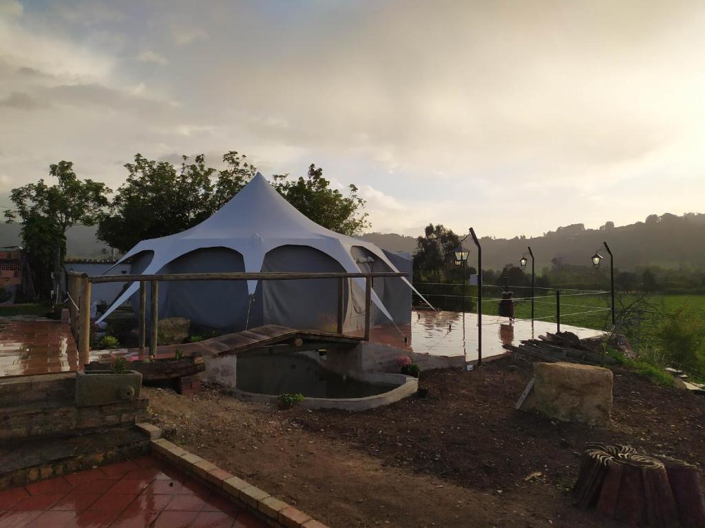Zahrada ubytování Glamping De Ruana Por Boyacá