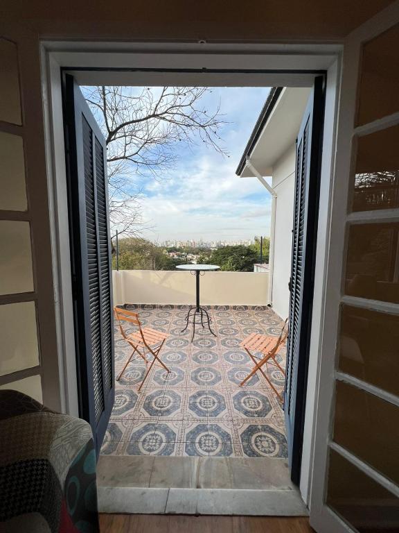 Balkón nebo terasa v ubytování Paradiso Hostel & Suites - TOP 1 DE SÃO PAULO
