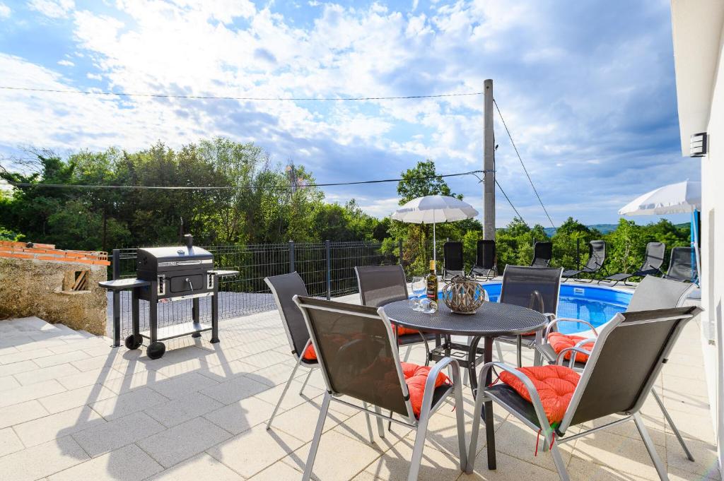 Balkón alebo terasa v ubytovaní Apartment Paradiz