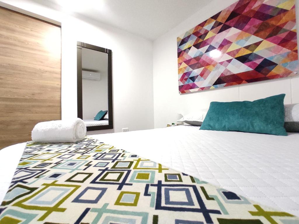 Postel nebo postele na pokoji v ubytování Walena Hotel