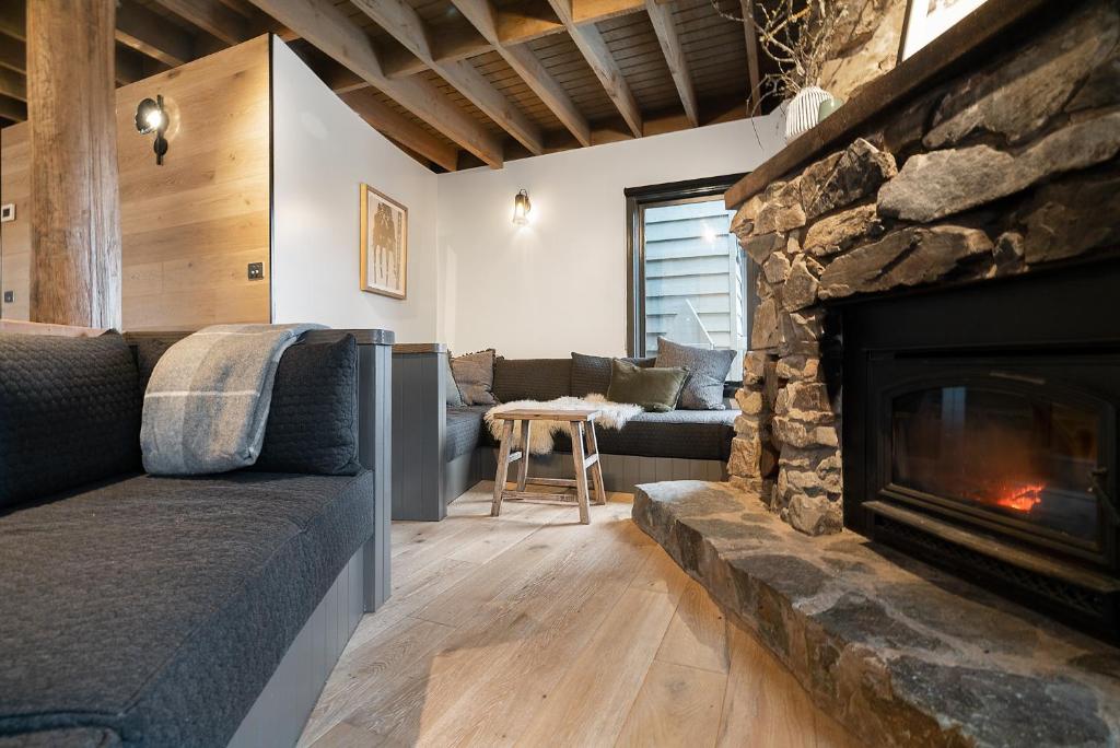 Posezení v ubytování Uralla Lodge