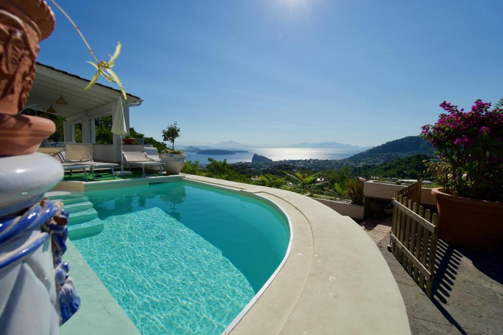 Nespecifikovaný výhled na hory nebo výhled na hory při pohledu z bed and breakfast
