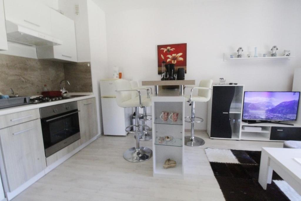 Kuchnia lub aneks kuchenny w obiekcie Studio Jana Umag