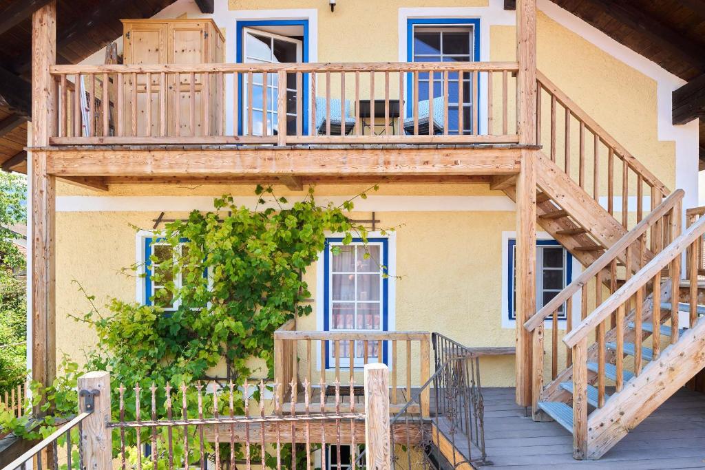 Balkón nebo terasa v ubytování Appartement Alpine Affair