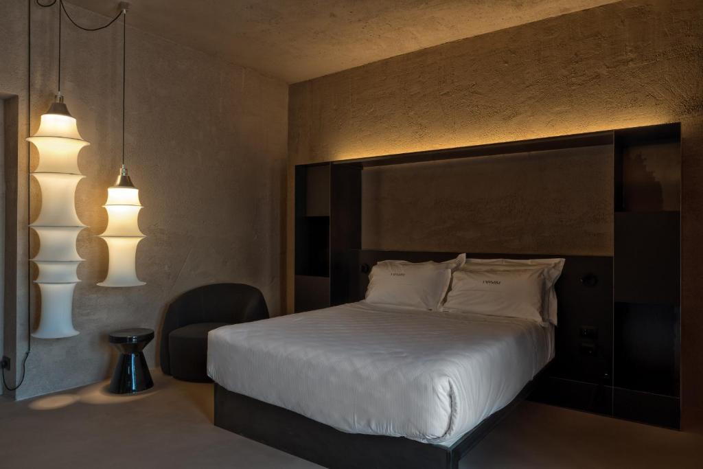 A bed or beds in a room at I Vivai