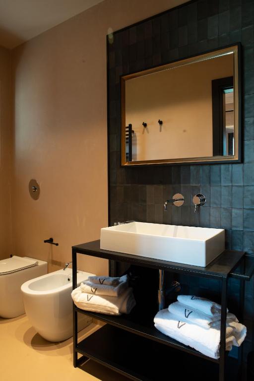 A bathroom at I Vivai