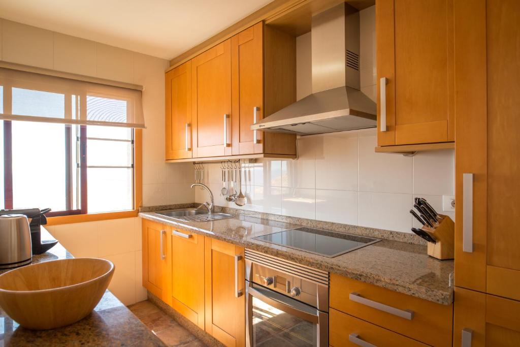 Kuchyňa alebo kuchynka v ubytovaní Penthouse La Palmita - Tazacorte, La Palma