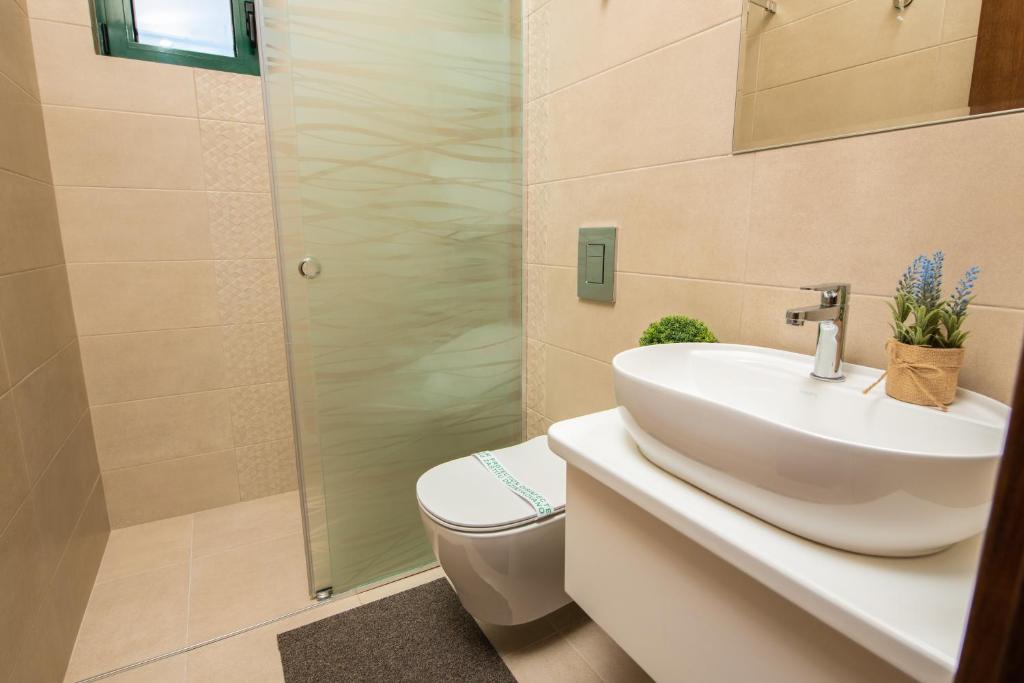 Koupelna v ubytování IPN ROOMs