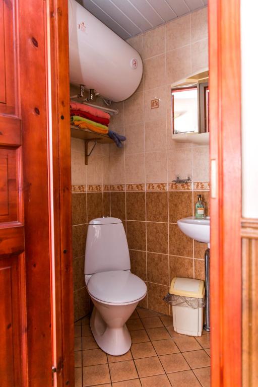 Koupelna v ubytování Papli 2 Accommodation