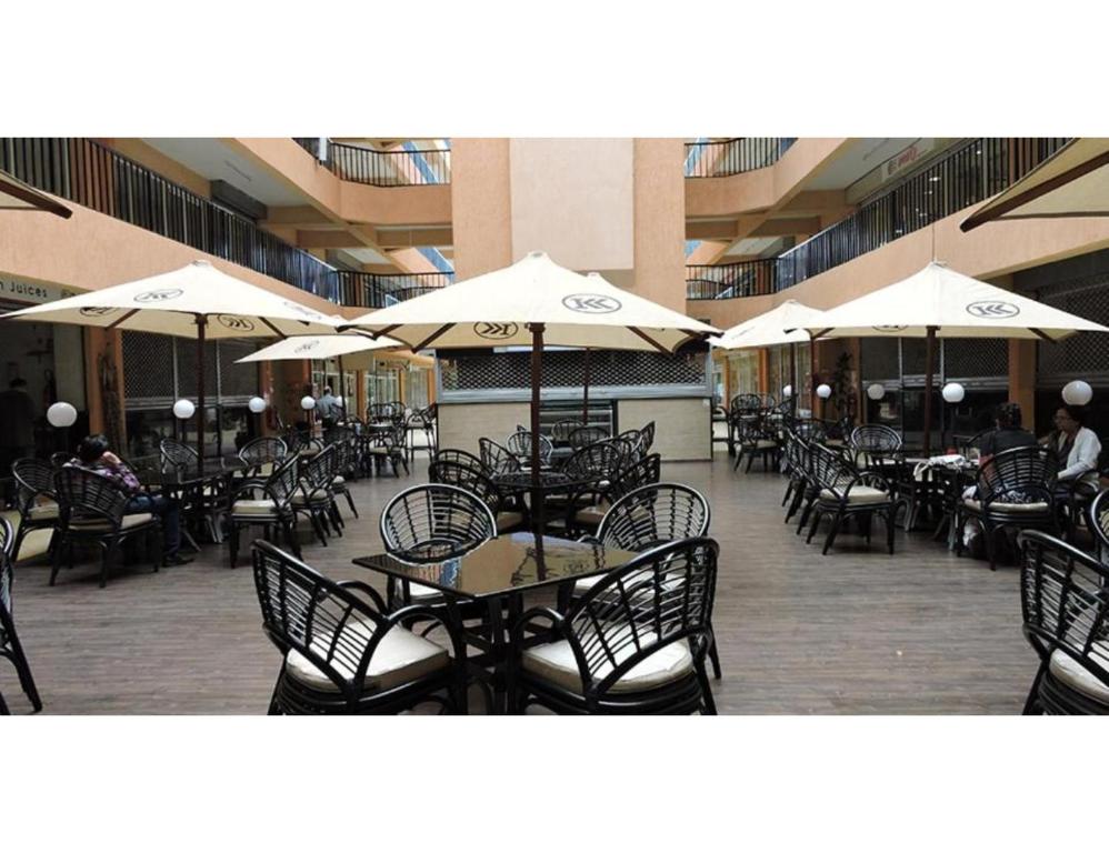 Restaurace v ubytování Sky Hotel Nairobi