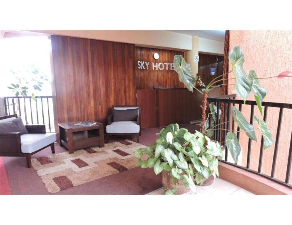 Posezení v ubytování Sky Hotel Nairobi