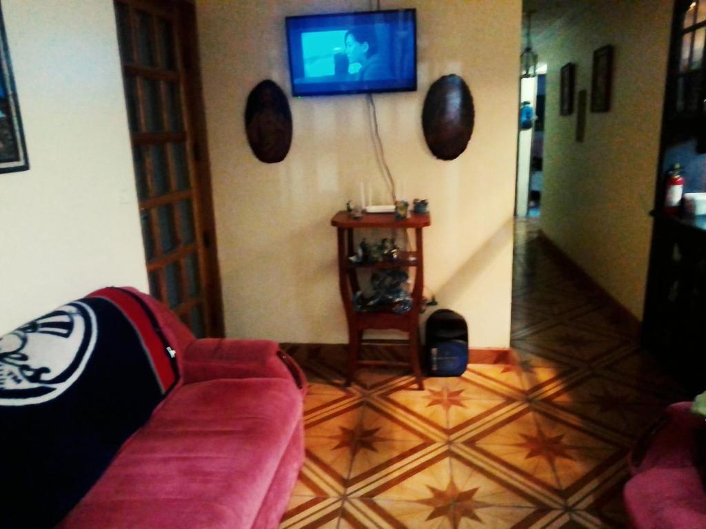 Posezení v ubytování Alexander b&b