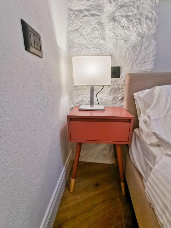 Postel nebo postele na pokoji v ubytování Affittacamere Faber