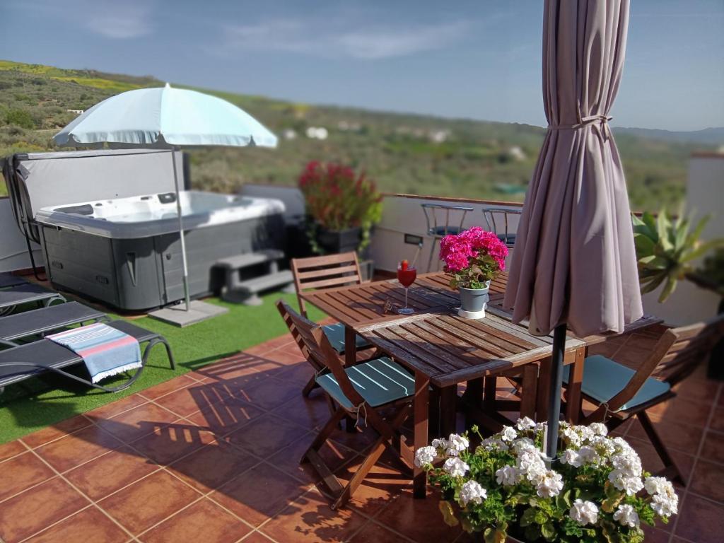 Nespecifikovaný výhled na hory nebo výhled na hory při pohledu z bed and breakfast