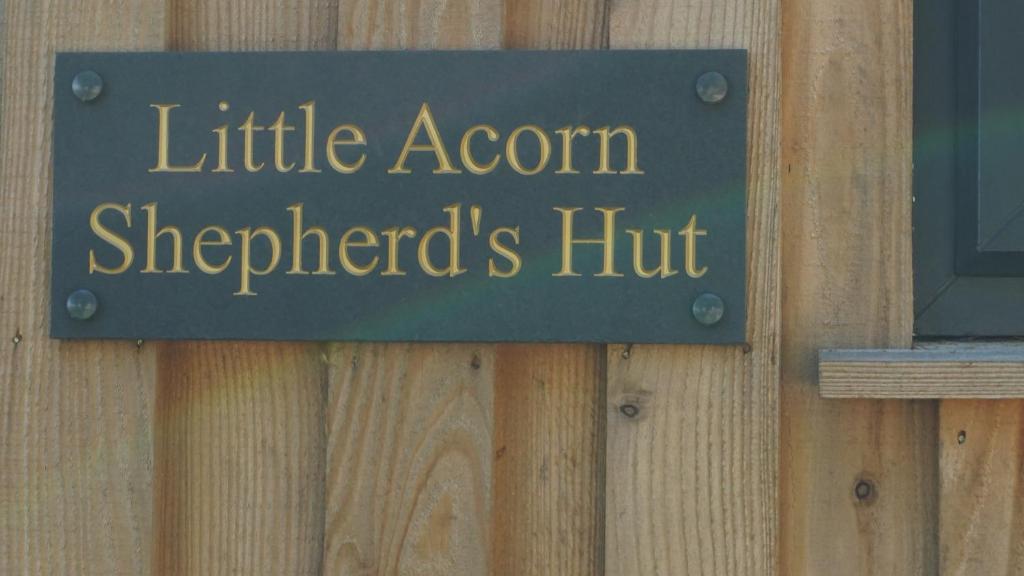 Little Acorn - Luxury shepherd's hut / lodge with private hot tub and garden