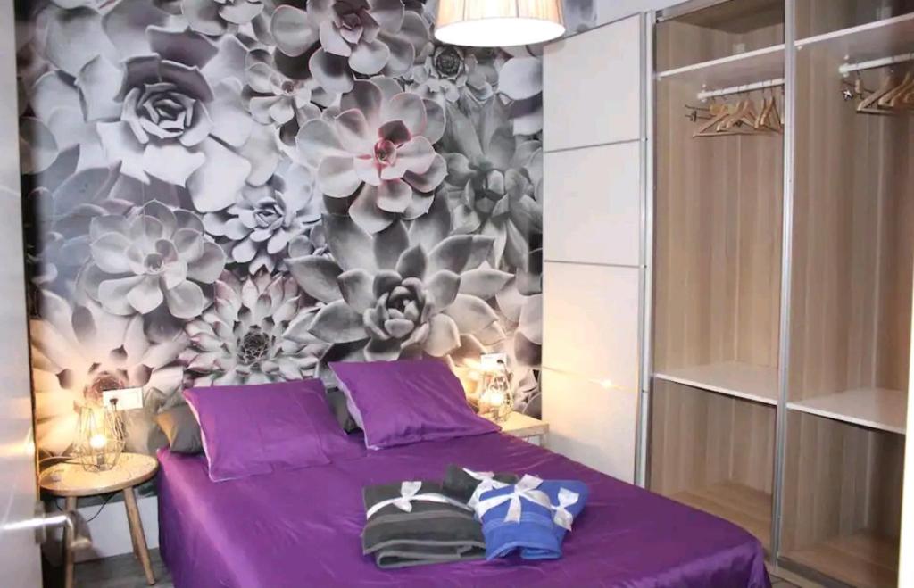 Postel nebo postele na pokoji v ubytování Minty Stay Mendoza Rios