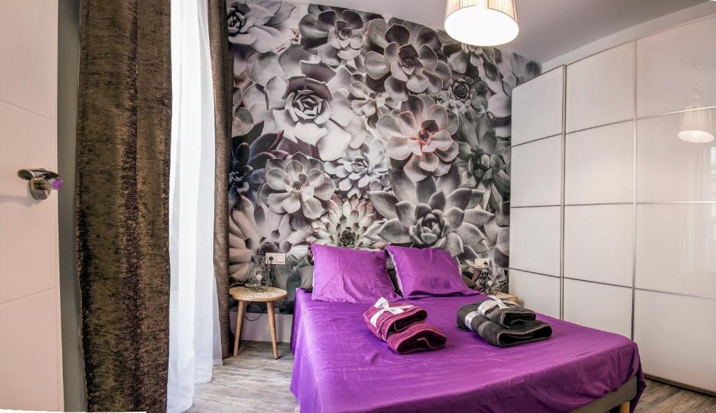 Postel nebo postele na pokoji v ubytování Minty Stay Mendoza Rios