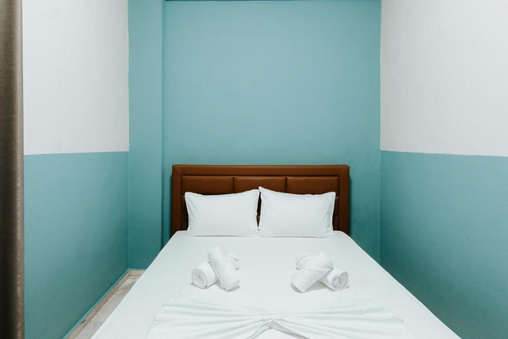 Postel nebo postele na pokoji v ubytování HOTEL LUNXHERIA