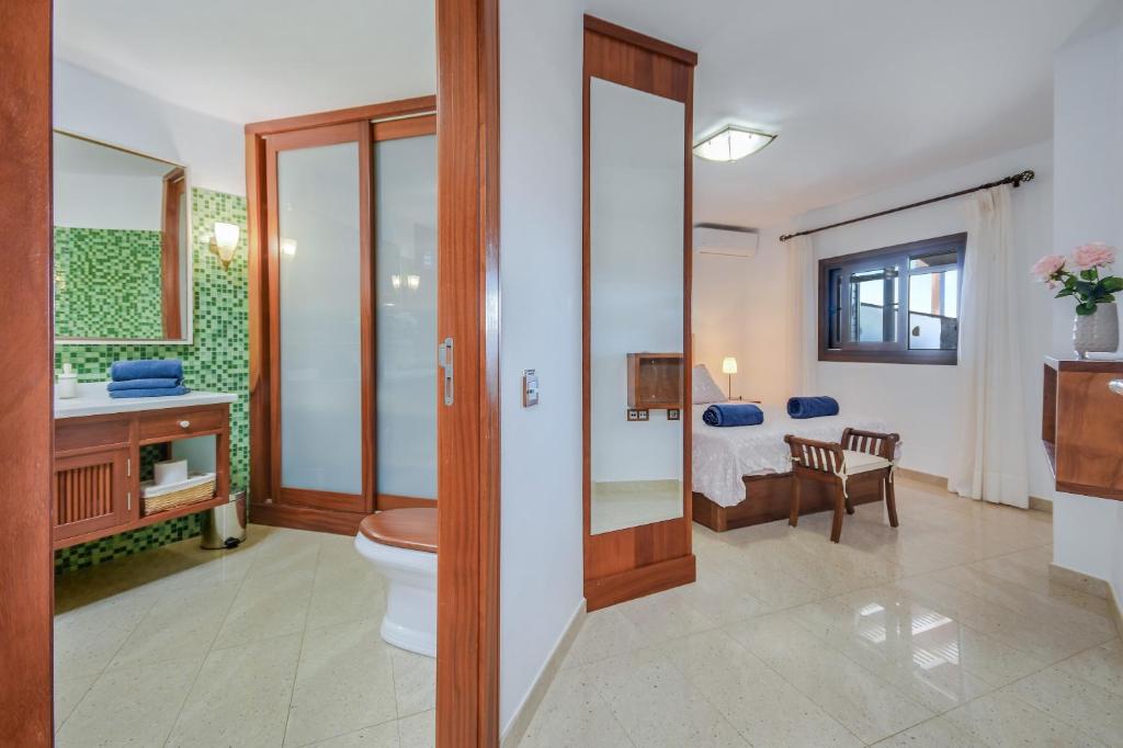 Kúpeľňa v ubytovaní Finca Daniela