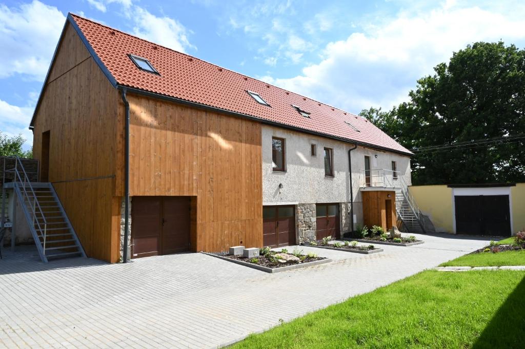 Budova, kde se apartmán nachází