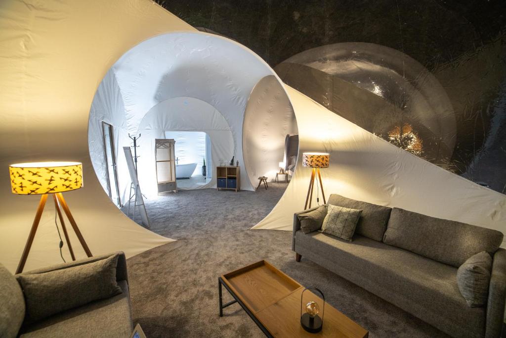 Setusvæði á Nomád Glamping