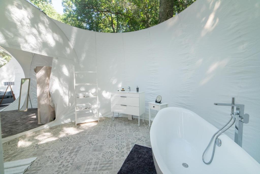 Baðherbergi á Nomád Glamping