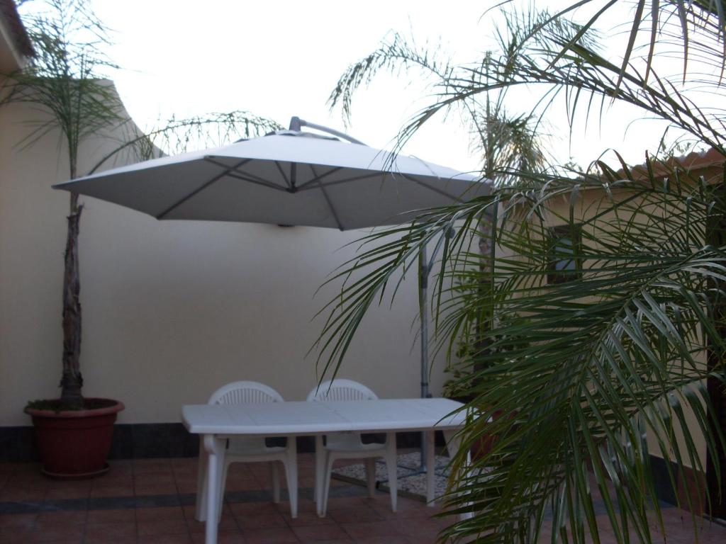 Patio nebo venkovní prostory v ubytování Vespri Siciliani
