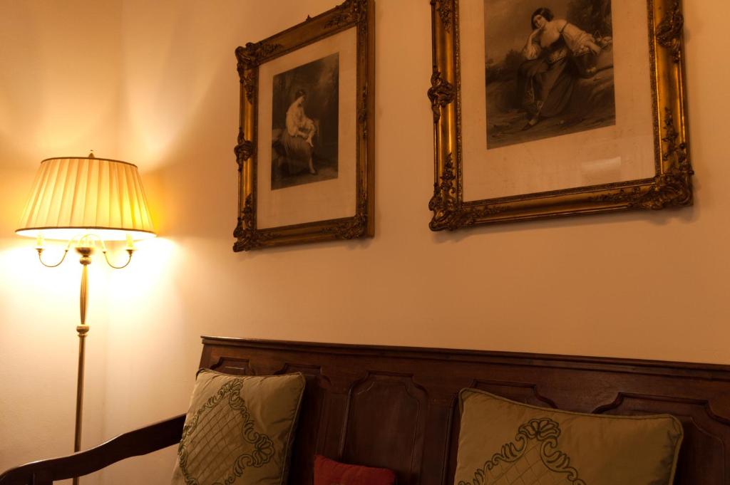 Posezení v ubytování Palazzo Benucci