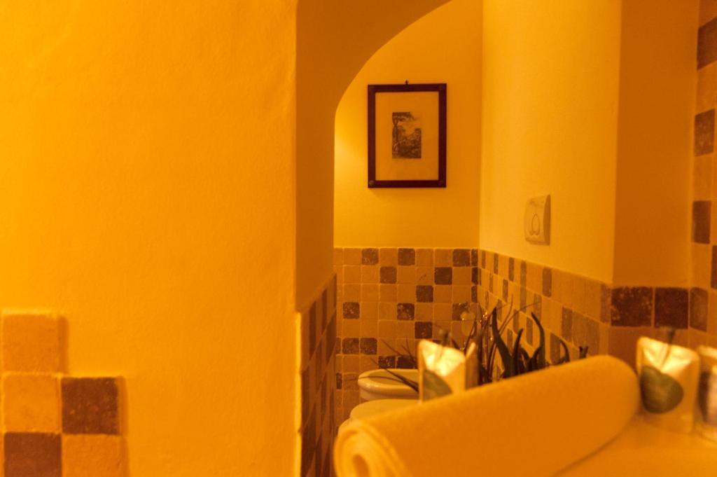 Posezení v ubytování Palazzo Benucci