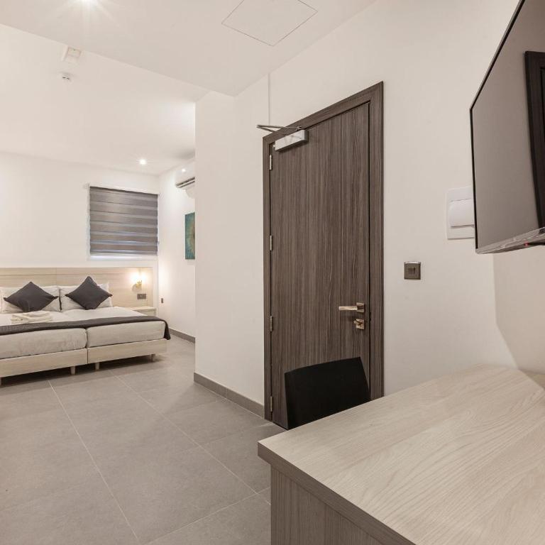 TV a/nebo společenská místnost v ubytování Guesthouse No. 48