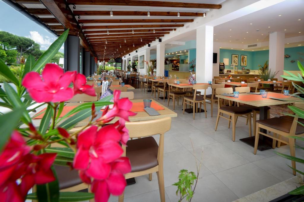 Restaurace v ubytování Alla Pergola