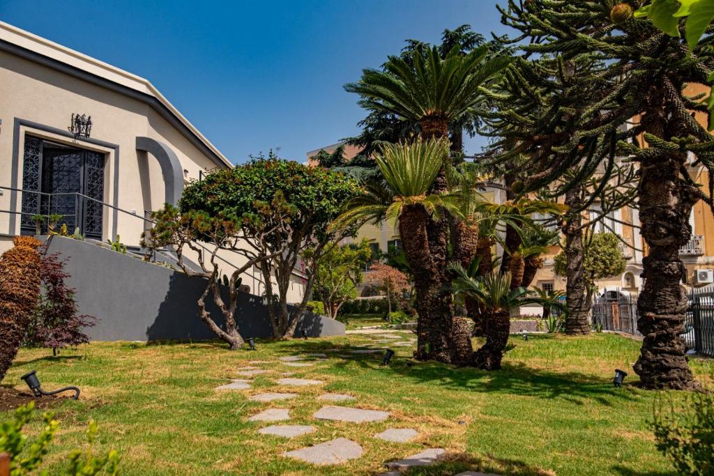 Zahrada ubytování Villa Barone