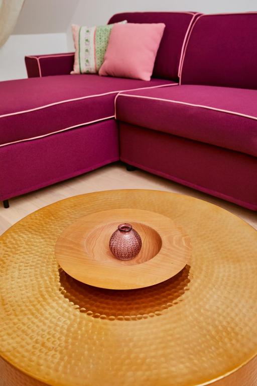 Posezení v ubytování Boutiquehotel Zum Goldenen Hirschen