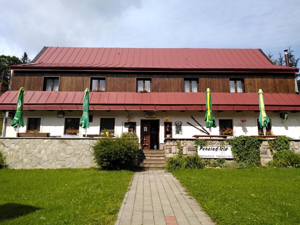 Budova, kde se penzion nachází