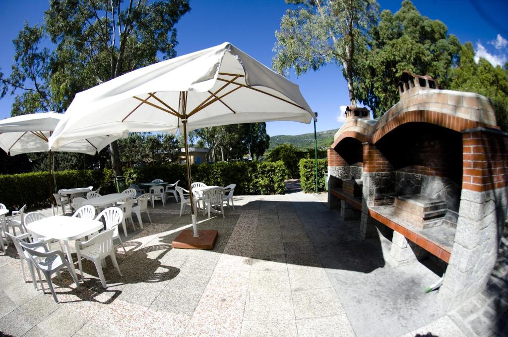 Patio nebo venkovní prostory v ubytování Residence Elite