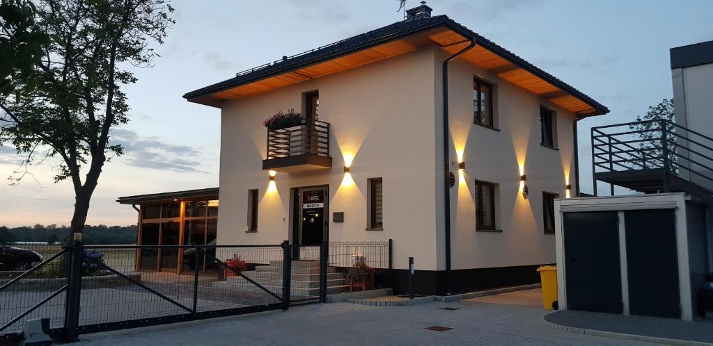 Budova, v ktorej sa ubytovanie bed & breakfast nachádza
