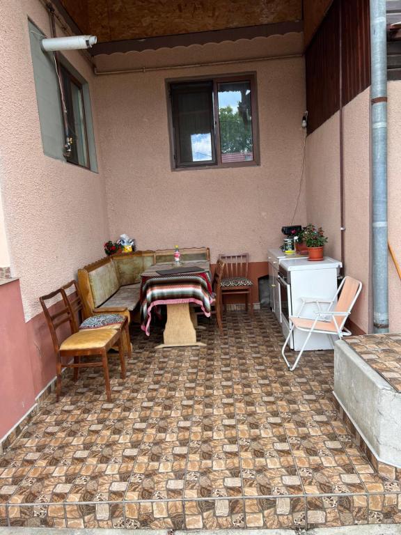 Posezení v ubytování CASA ANDREI